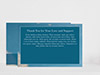 Thank You Card Back