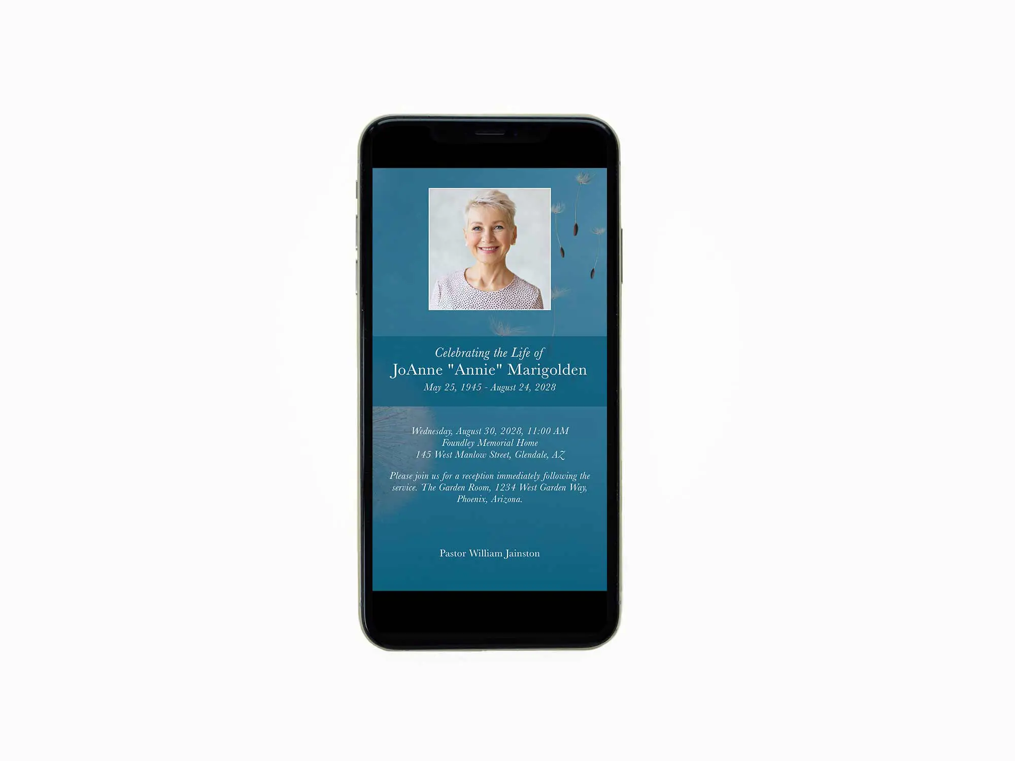 Mobile Invitation Sample