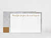 Thank You Card Back