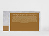 Thank You Card Back