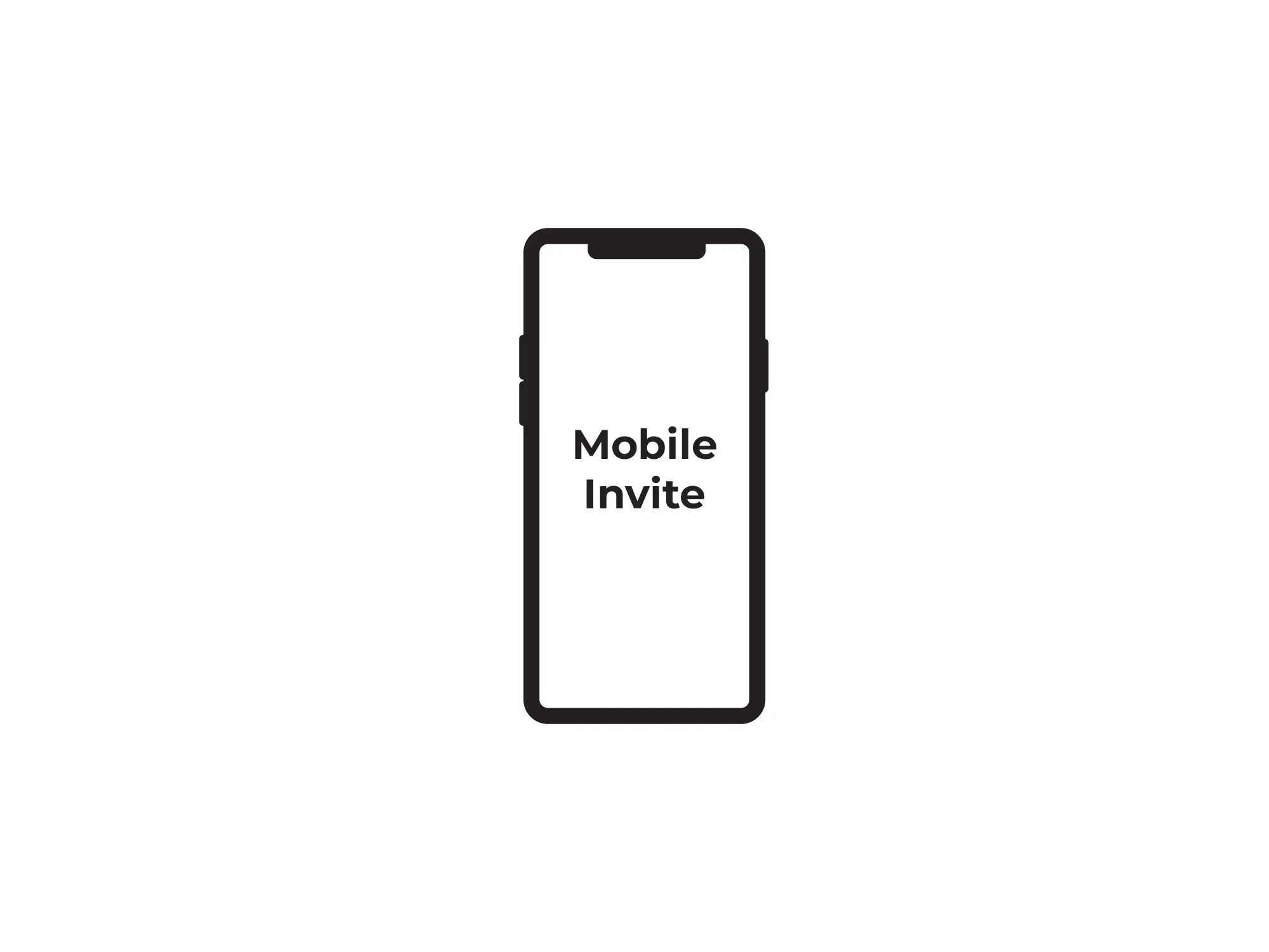 Mobile Invitation Mockup