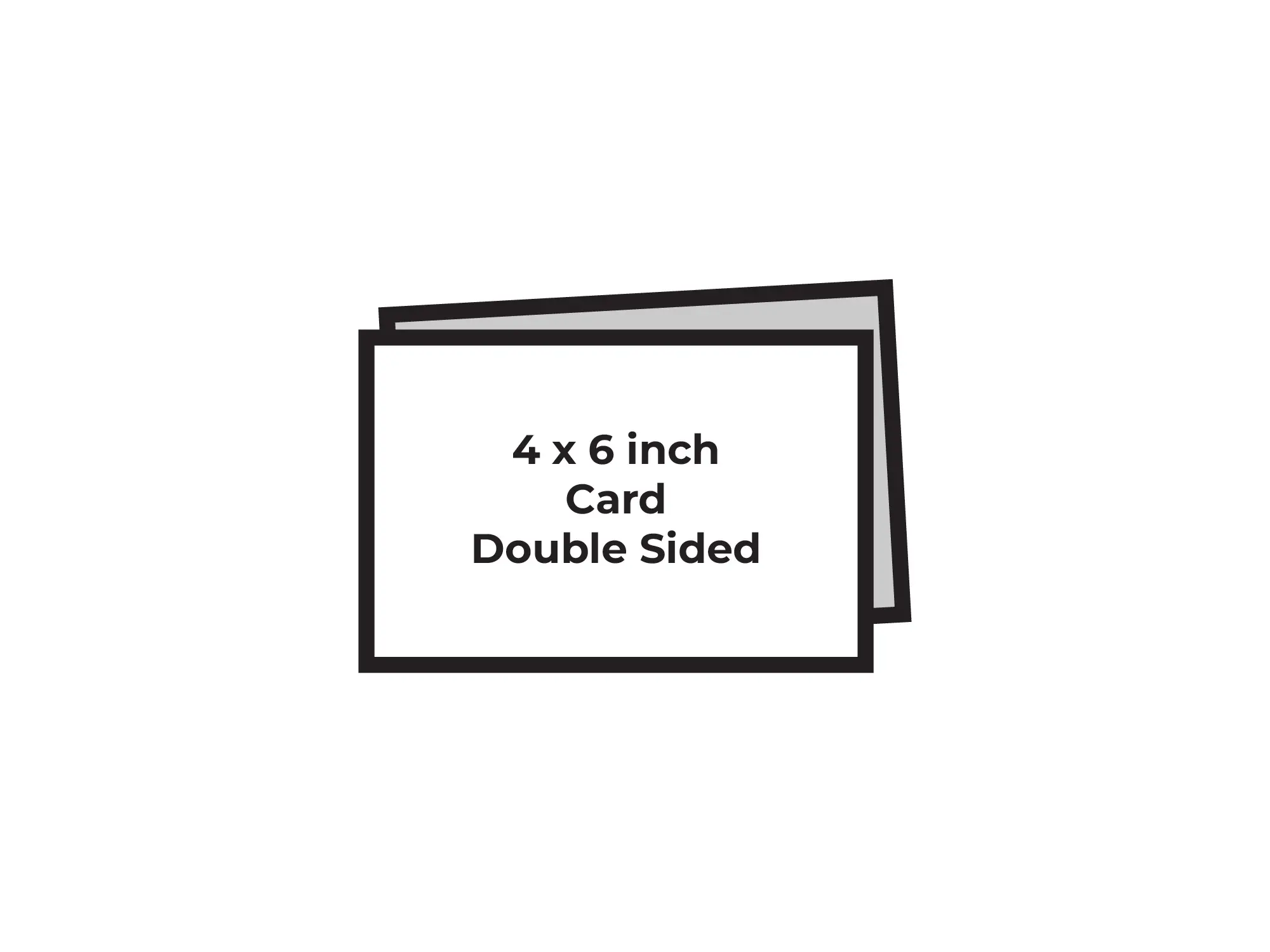<h3>$50</h3>Thank You Cards Double-Sided 4 x 6 inch Page Mockup