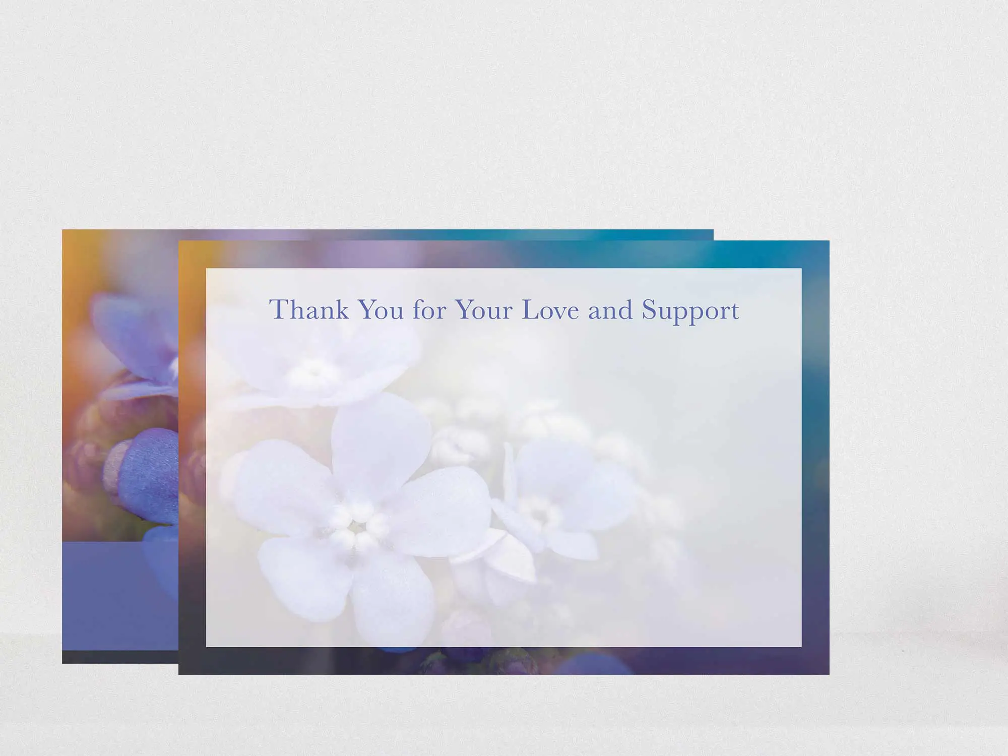 Thank You Card Back