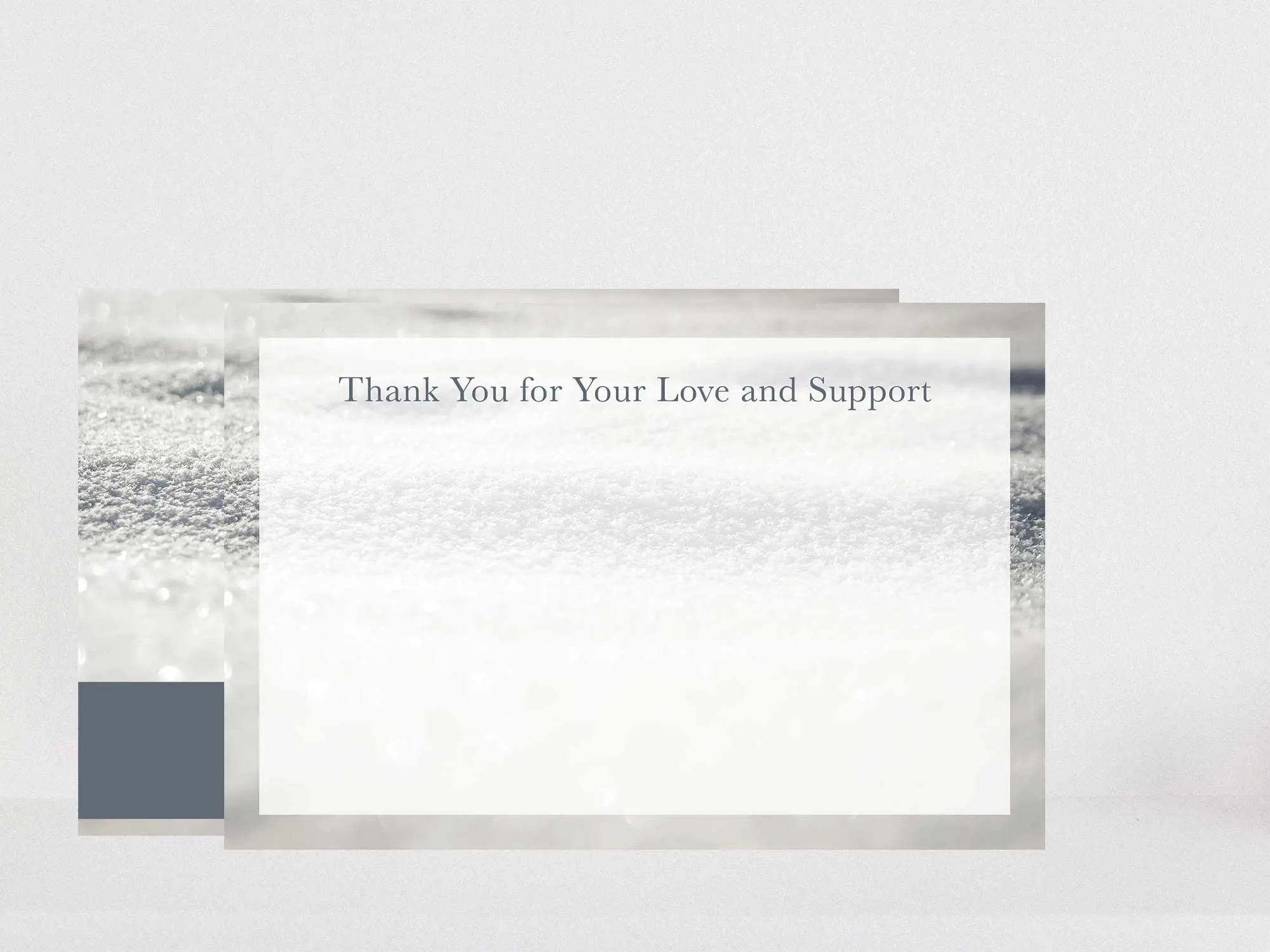 Thank You Card Back