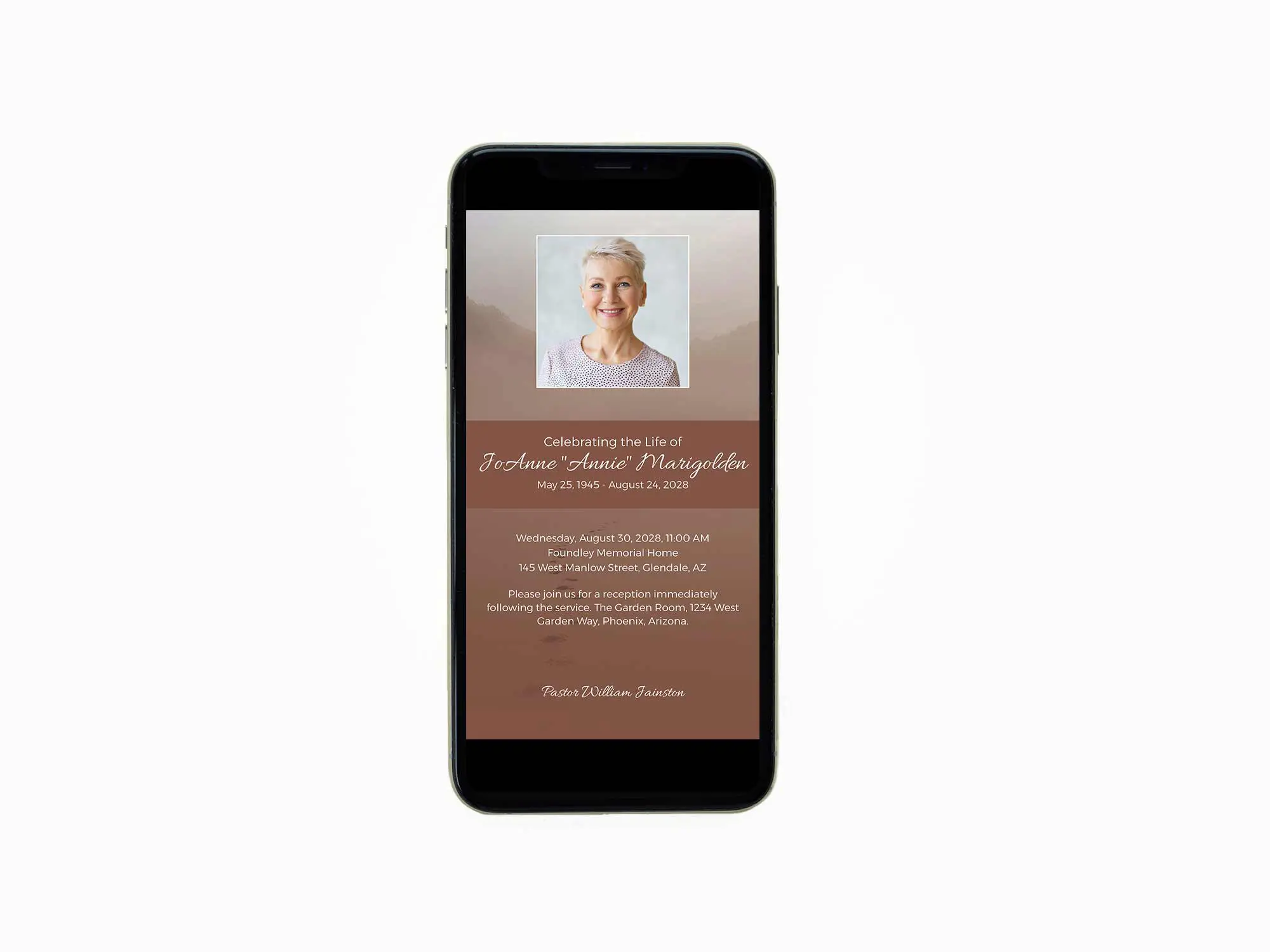 Mobile Invitation Sample