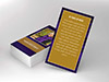 Prayer Card Back